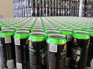 Vivant sells beer in cans rather than bottles