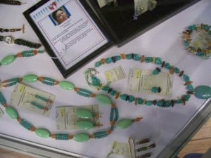 Heart of Michigan has lots of beautiful handmade jewelry.