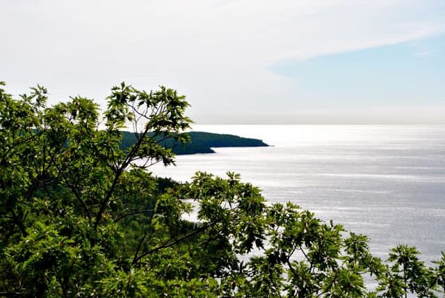 Bare Bluff Trail Overlooking Great Lake