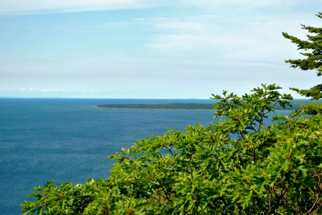 View From Bare Bluff Looking South