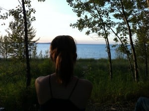 Torch Lakes at Sunset - Jaina Donberg Favorite Outdoor Places - The Awesome Mitten