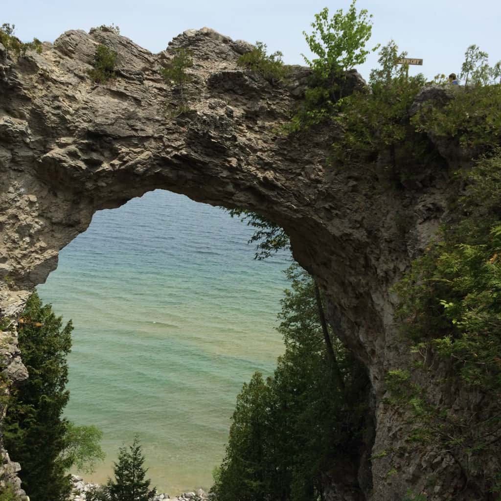 Arch Rock - Mackinac Island - #Mittentrip - The Awesome Mitten