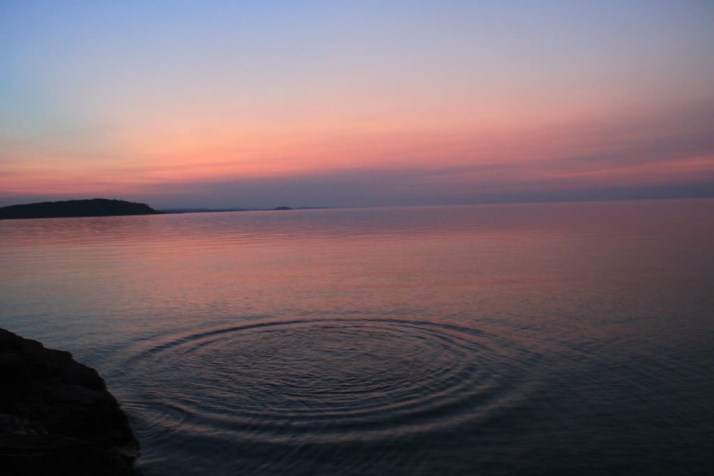 Lake Superior Sunset - #MittenTrip Marquette - The Awesome Mitten