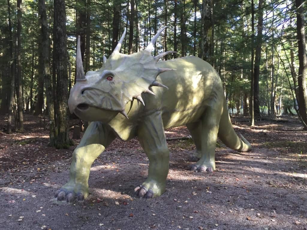 Styracosaurus At Dinosaur Gardens Near Alpena. Photo By Joel Heckaman - Awesome Mitten #Mittentrip