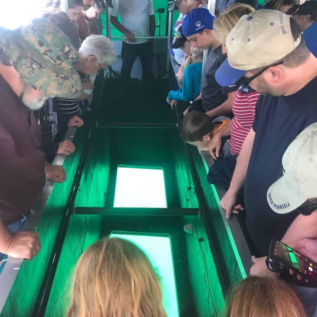 Glass Bottom Shipwreck Tours - Munising, Michigan - Lake Superior