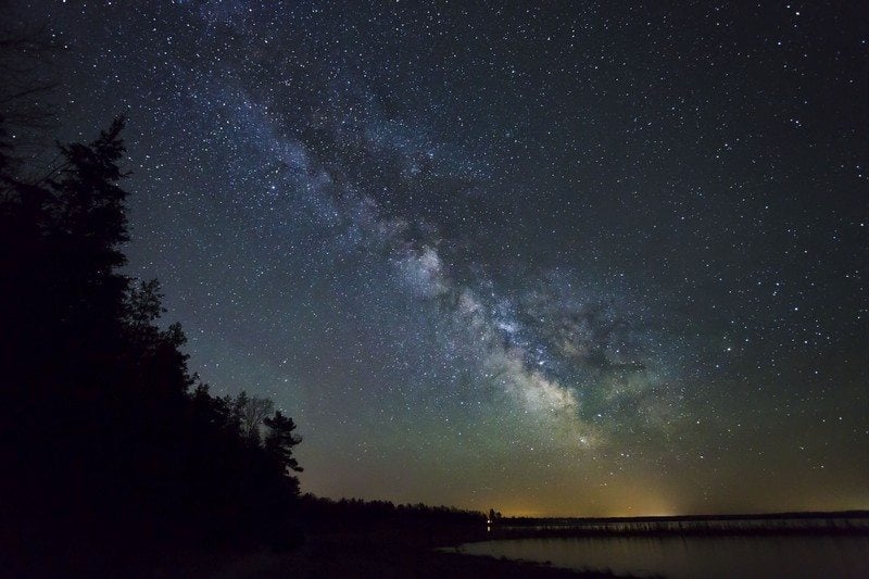 Dark Sky Milky Way. Photo Courtesy Of Headlands International Dark Sky Park