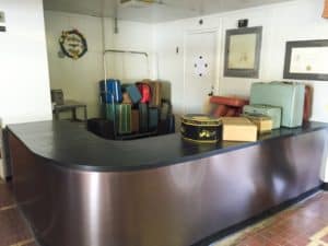 Baggage Desk In The Main Lounge. Photo Courtesy Of Jennifer Polasek.