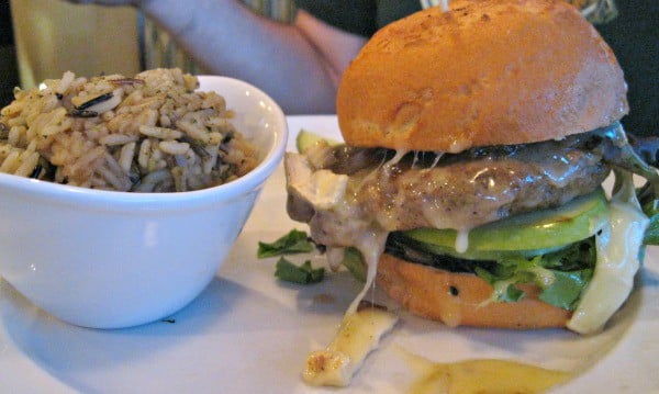 The Turkey Apple Brie Burger At Harvey's Was A Huge Hit. Photo Courtesy Of Margaret Clegg