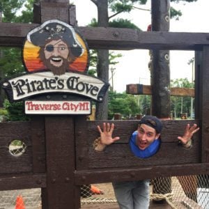 Here's To Making New Memories In The Stockade At Pirate's Cove. Photo Courtesy Of John Kalmar