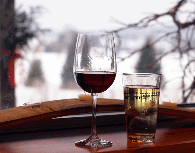 Wine And Cider At Bowers Winery. Photo Courtesy Of Shannyn At Frugal Beautiful