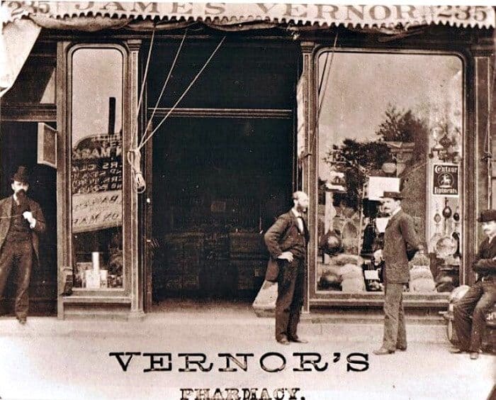 Vernors Pharmacy Original Location On Woodward