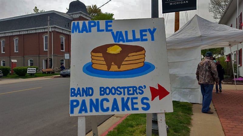 Vermontville Fire Station Pancake Fundraiser - The Awesome Mitten