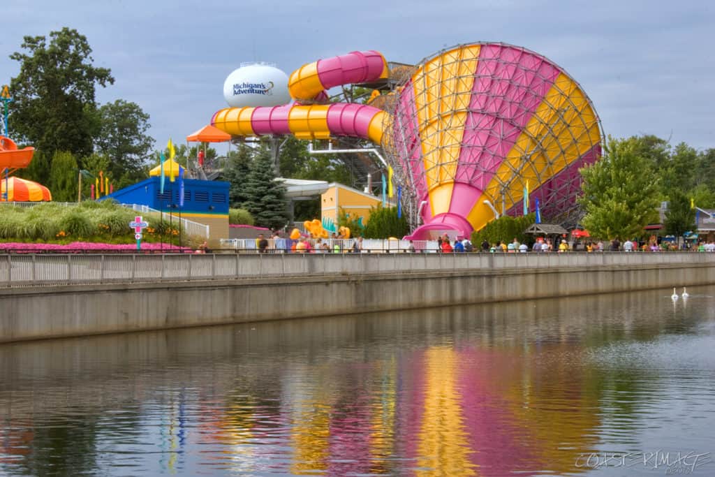 Funnel Of Fear At Michigan's Adventure Water Park