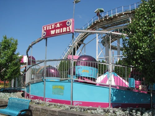 Tilt-A-Whirl Amusement Park Ride Michigan