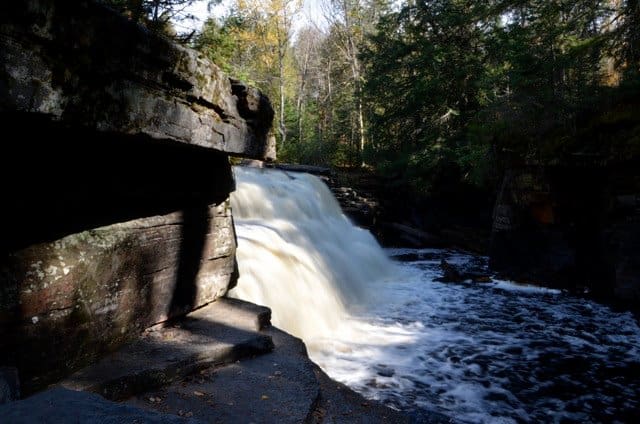 Canyon Falls, Baraga County - Caynon Falls