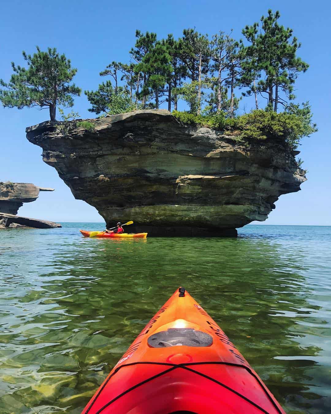 Kayacking Mushroom Rocks Michigan 8 Excellent Places to Go Kayaking in Michigan This Summer