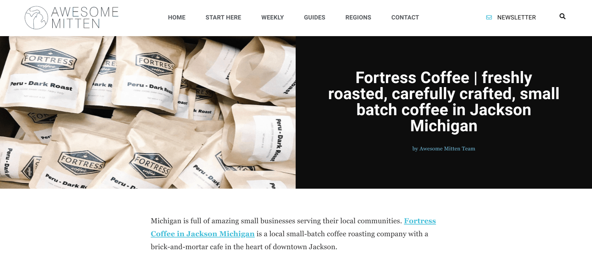 Fortress Cafe - A Local Coffee Shop In Downtown Jackson Michigan