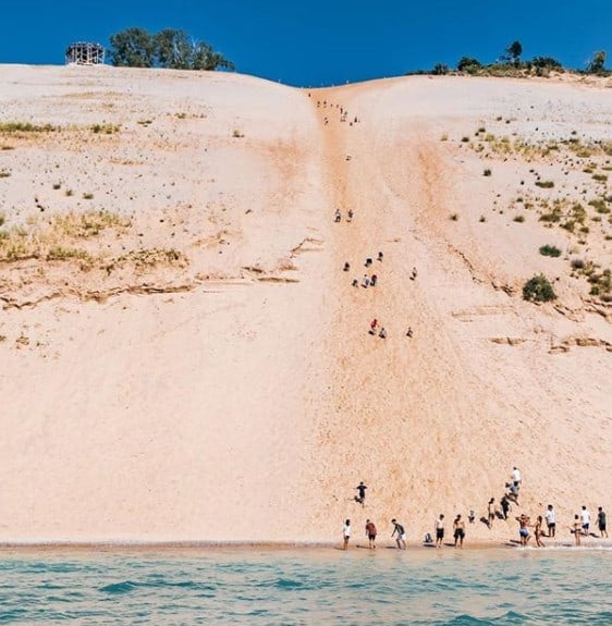 Sleeping Bear Dunes Near Traverse City Michigan