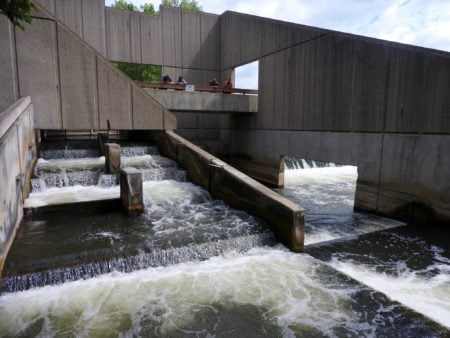 Fish Ladder Park Grand Rapids Michigan