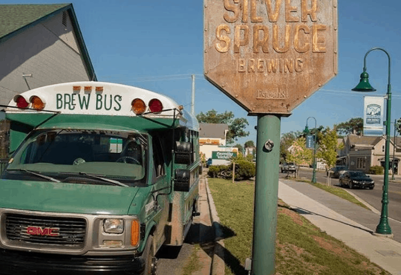 brew bus tour traverse city