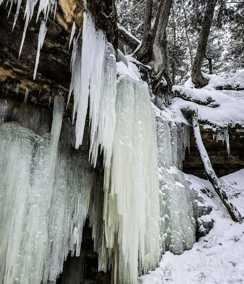 Eben Ice Caves - Eben Junction, Michigan