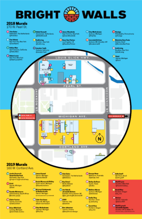 Bright Walls Jackson Map