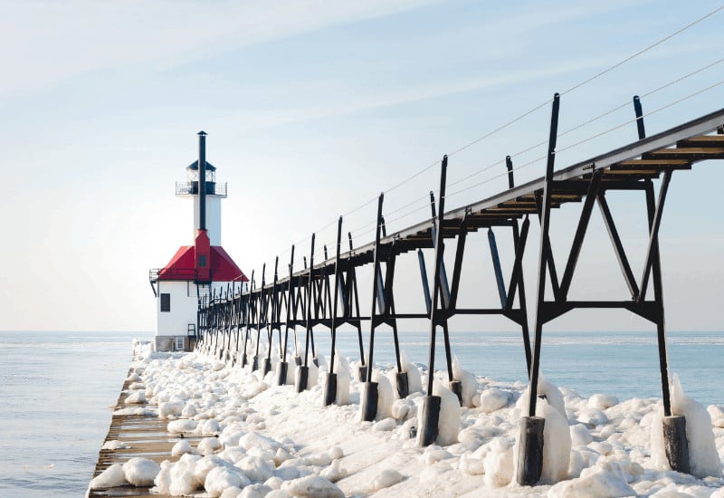 Romantic Spots In Michigan In Winter