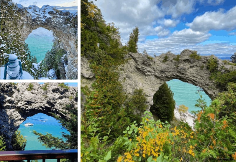 Breath-Taking Photos Of Arch Rock (Mackinac Island)