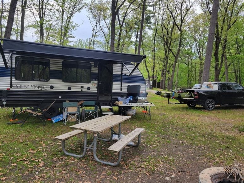 Bay City State Park-Camping
