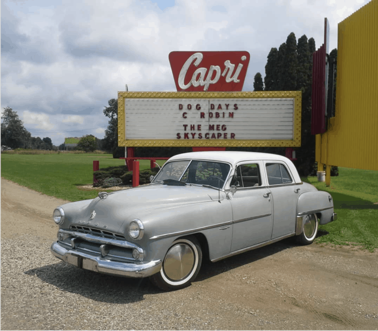 Capri Drive-In Movie Theater In Coldwater Michigan