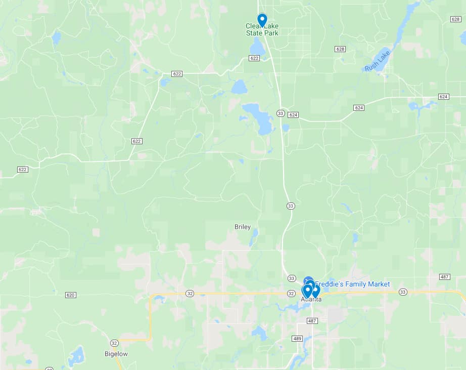 Clear Lake State Park Atlanta Screenshot
