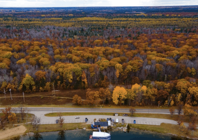 Au Sable River Queen, Oscoda - Fall In East Michigan, Northern Michigan Fall Scenic Drives