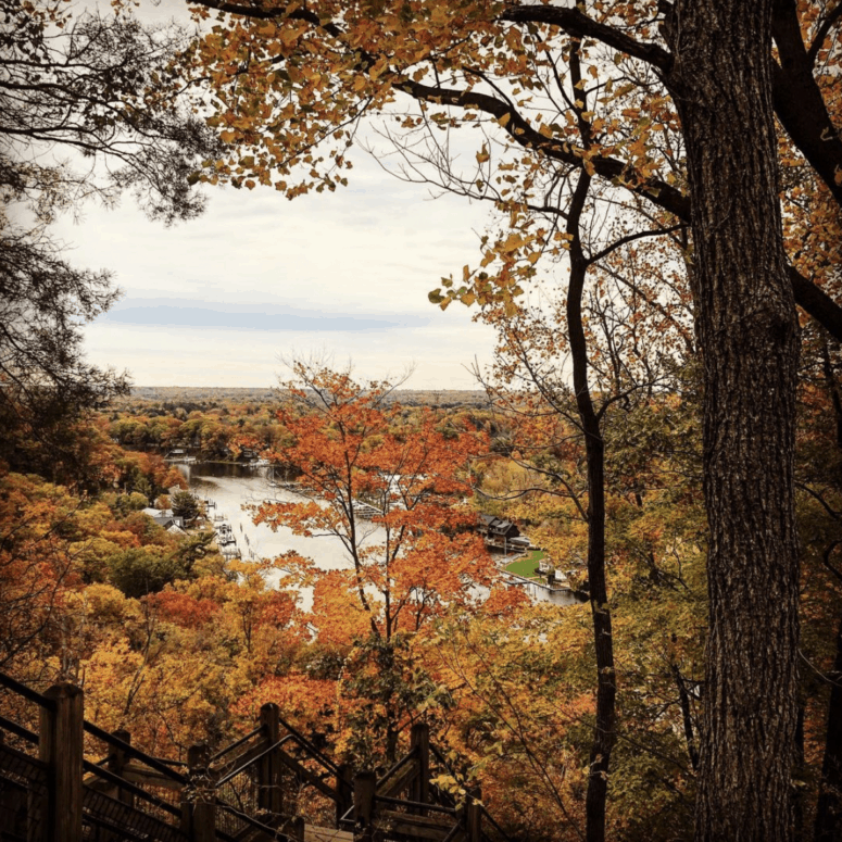Mt. Baldhead Overlook, Saugatuck - Fall Scenic Overlooks