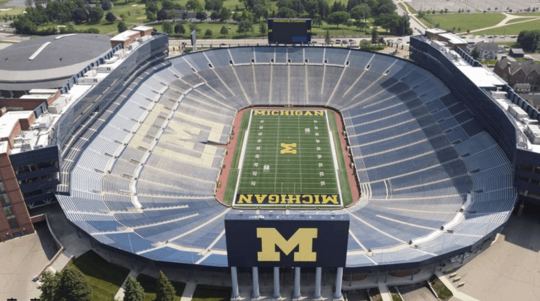 Uofm Football Game, Ann Arbor - Fall In Southcentral Michigan