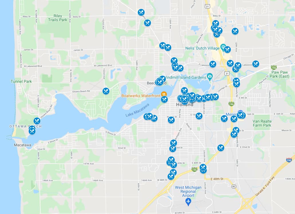 9 *BEST* Local Restaurants in Holland Michigan [+ map of Holland