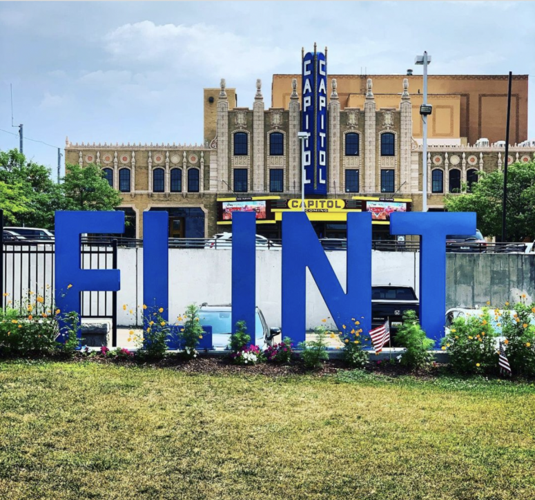 Capitol Theatre, Flint - Winter In Flint