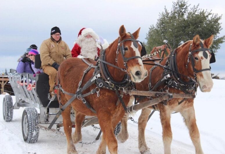 Sleigh Rides To The North Pole