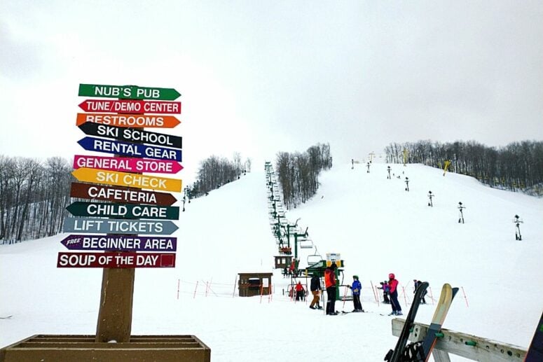 Nub's Nob, Harbor Springs - Spring In Northern Michigan