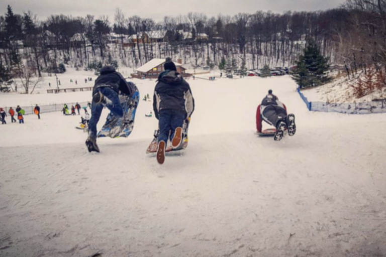 34 Awesome Places for Snow Tubing in Michigan This Winter