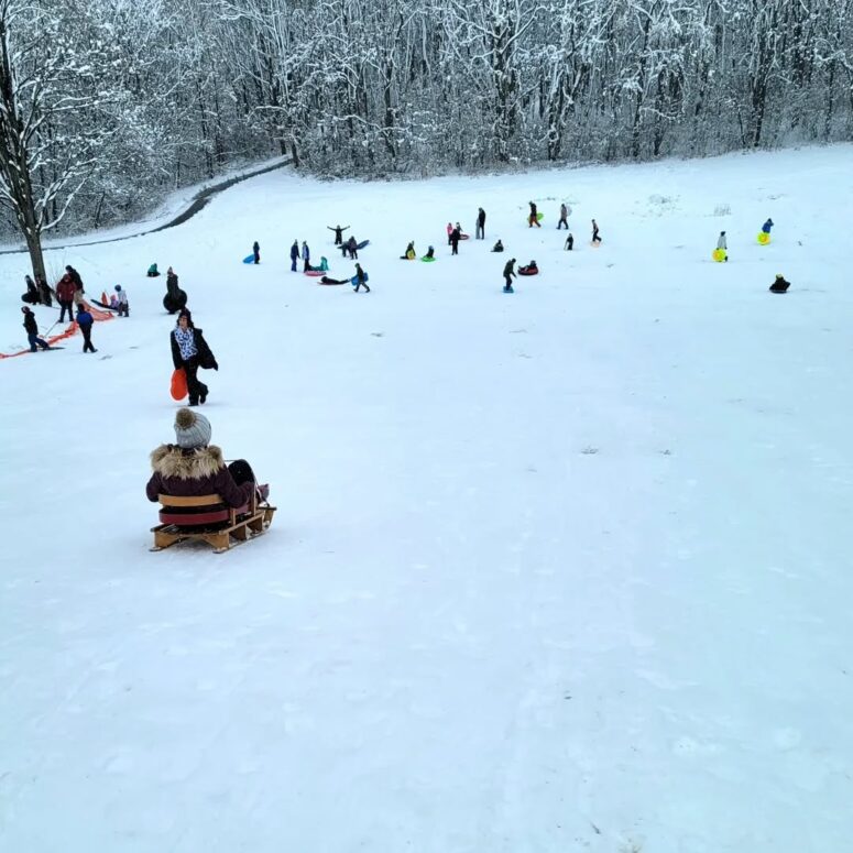 Rolling Hills Sledding Hill