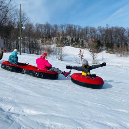 Timber Ridge Toobing 30+ Awesome Places for Snow Tubing in Michigan This Winter