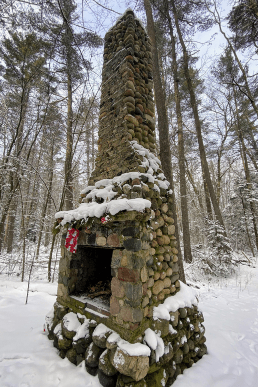 Chimney, Former Bell Town, Alpena