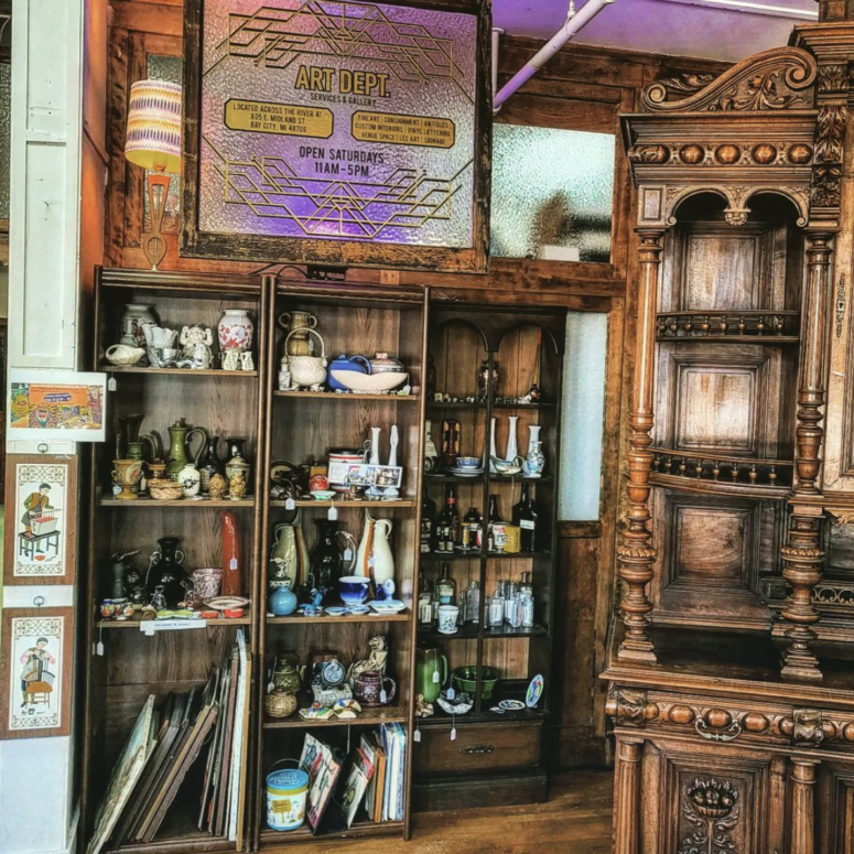Bay Antique Center, Bay City - Spring In East Michigan