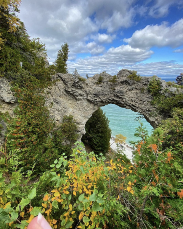 Arch Rock, Mackinac Island - Mackinac Island Lilac Festival
