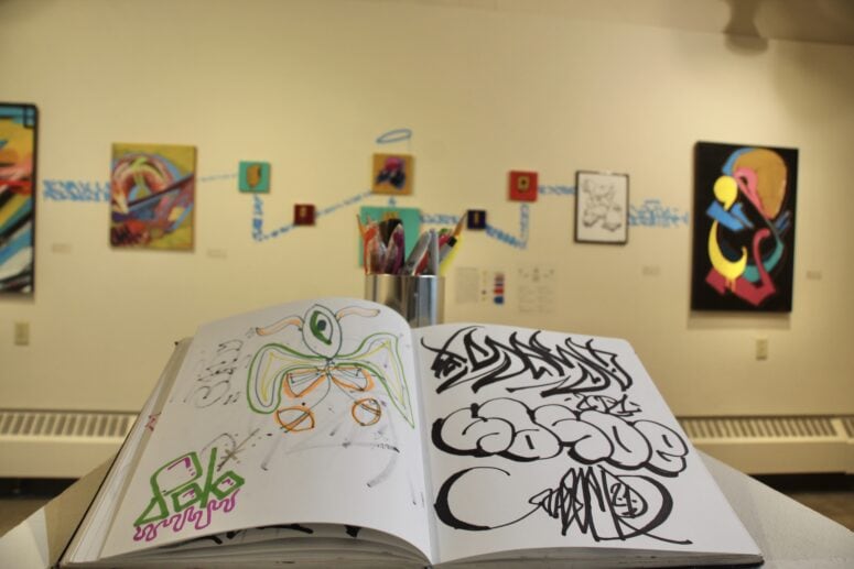Graffiti In The Art Center