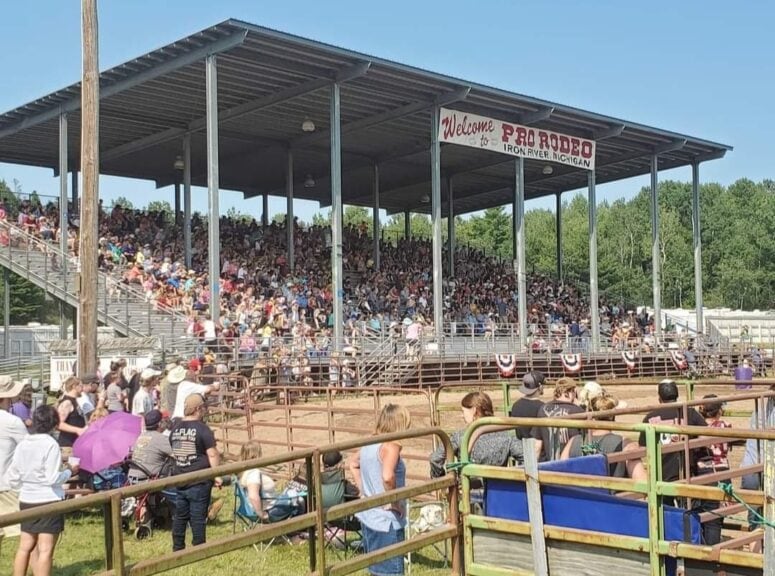Upper Peninsula Championship Rodeo &Amp; Wild West Parade- Iron River, Michigan