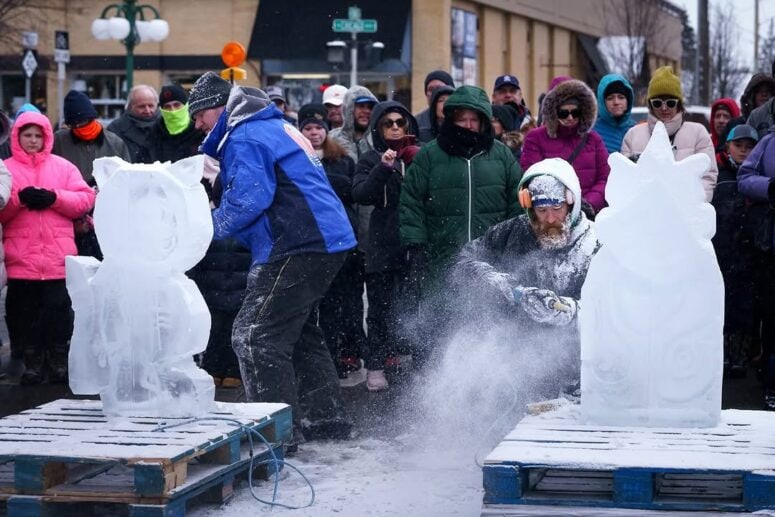 Tecumseh Annual Ice Sculpture Festival-2