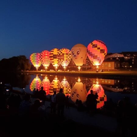 Balloons Over Bavarian Inn-Frankenmuth