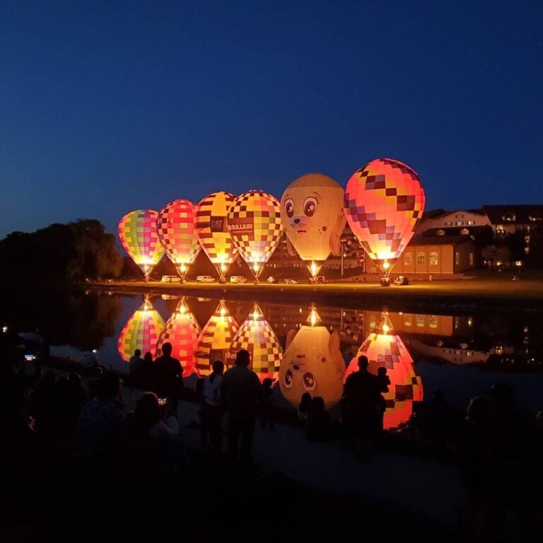 Balloons Over Bavarian Inn-Frankenmuth