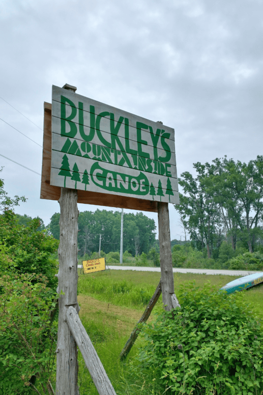 Buckley's Mountainside Canoe Mt. Pleasant